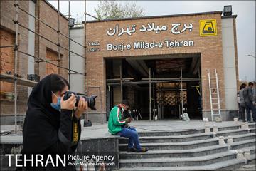 بازدید عکاسان خبری از ایستگاه مترو برج میلاد 29