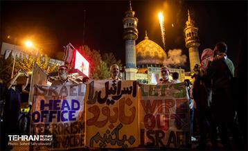 تجمع مردمی در حمایت از پیروزی مردم فلسطین 8