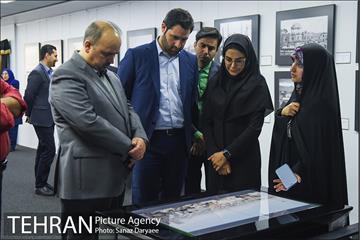 بازدید مدیرکل دفتر شهردار تهران از نمایشگاه دائمی نقشه 23