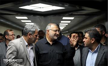 آیین بهره‌برداری پروژه توسعه دسترسی خطوط ۲ و ۴ مترو تهران 16