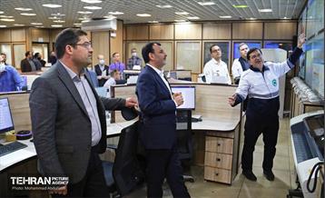 حضور مدیرکل سرمایه انسانی شهرداری تهران در ستاد مدیریت بحران شهرداری تهران 2