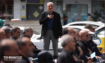 اجتماع صادقیون در فلکه دوم صادقیه 35