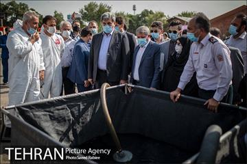 آئین رونمایی از تجهیزات جدید سازمان آتش نشانی شهرتهران  21