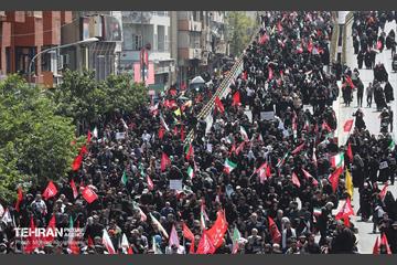 تشییع پیکر آقای شهید ایران - 1 16