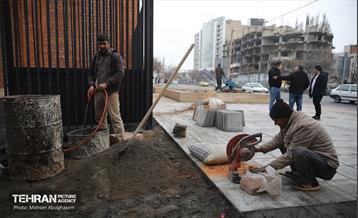 مراحل پایانی ساخت 10 بازار تره‌بار در تهران 68