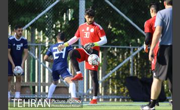 اولین تمرین تیم ملی فوتبال با سرمربی جدید 12