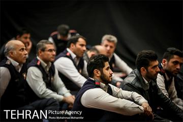 مراسم ترحیم شهید آتشنشان احسان جامعی 15