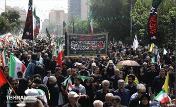 تشییع شهدای اقتدار ملی در تهران - 3  65