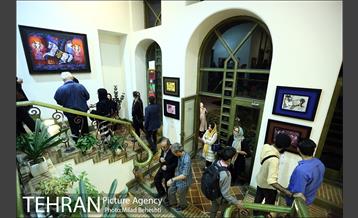 افتتاح نماشگاه آثار و رونمایی کتاب ناصر اویسی‎ 13