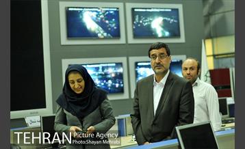حضور سرزده سرپرست شهرداری تهران در سامانه کنترل ترافیک شهر تهران برای نظارت مستقیم بر وضعیت معابر 12