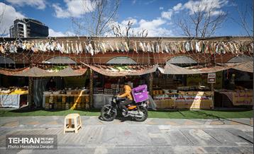 طرح ساماندهی موقت دستفروشان و بساط‌گستران 15