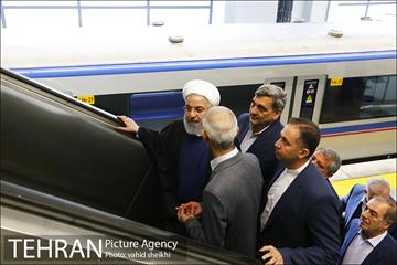 افتتاح همزمان سه پروژه بزرگ شهر تهران  15