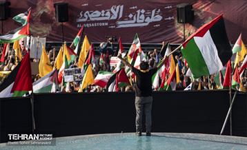 تجمع مردم تهران در واکنش به جنایت رژیم صهیونیستی در غزه 23