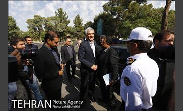 بازدید شهردار از پروژه های سازمان بهشت زهرا 16