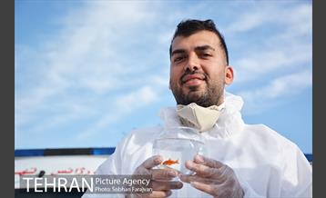 تحویل سال نو در پایگاه عملیات ویژه اورژانس تهران 15