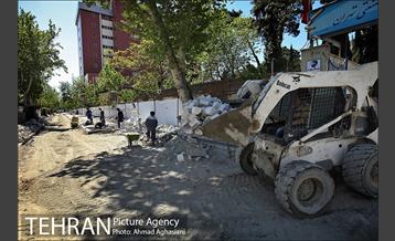 خیابان سی تیر، سنگ فرش می شود  21