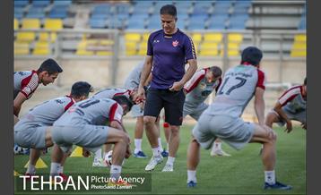 تمرین تیم فوتبال پرسپولیس تهران 12