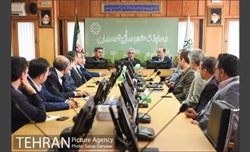 جلسه معارفه پیروز حناچی معاون شهرسازی و معماری با حضور شهردار تهران 3