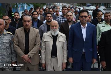 مراسم رونمایی از تندیس شهید دکتر مصطفی چمران  39