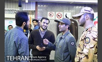 گرامیداشت روز ارتش در ایستگاه مترو دانشگاه امام علی 10