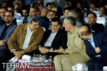 آئین بهره برداری از میدانگاه شهدای هفتم تیر با حضور شهردار تهران 45