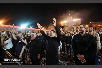 مراسم عزاداری مسلمیه در حرم حضرت عبدالعظیم (ع)