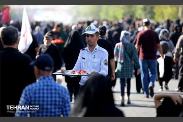 پیاده روی جاماندگان اربعین حسینی(ع) در تهران 8