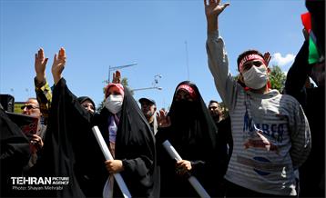 راهپیمایی وز قدس در پایتخت 15