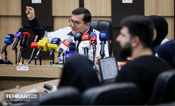 نشست خبری رئیس سازمان پیشگیری و مدیریت بحران شهر تهران 1