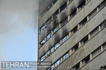 آتش سوزی در ساختمان پلاسکو -3 5