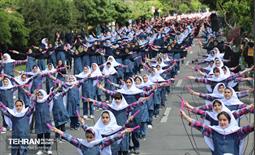 برگزاری بزرگترین اجتماع ورزشی دختران شهر تهران در منطقه۸‌ 21