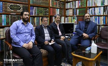 دیدار شهردار تهران با تولیت اتبعه حسینی و استاندار کربلا