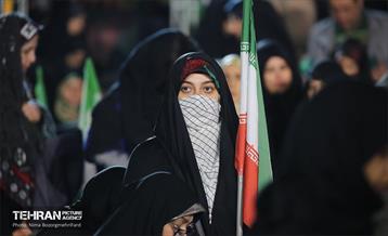 اجتماع مردمی در میدان ونک 22