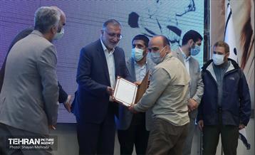 مراسم تجلیل از کشتی‌گیران تیم ملی 36