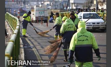 نظافت و پاکسازی مسیرهای مراسم تشییع پیکر سردار قاسم سلیمانی  22