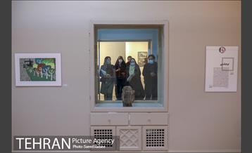بازدید مدیران شهری و اعضای شورای شهر تهران از نمایشگاه تهران از منظر هنرمندان-3 30