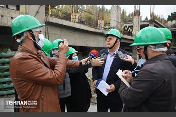 بازدید اصحاب رسانه از پارکینگ نیایش 34
