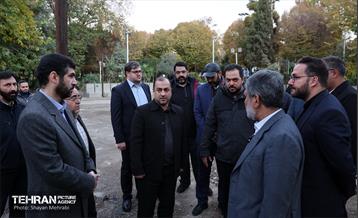 بازدید کمیسیون برنامه و بودجه شورای شهر از پروژه‌های منطقه 11 49