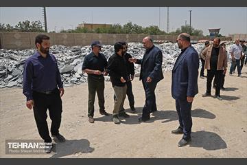 بازدید سخنگوی شهرداری تهران از سازمان مدیریت پسماند 25