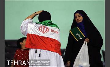 دیدار تیم های ملی والیبال ایران و هند 35