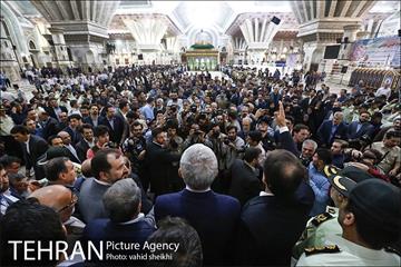 آیین تجدید میثاق شهردار و رییس شورای شهر تهران با آرمان‌های امام راحل (ره) 12