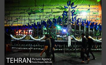 شور حسینی در خیابان گرگان 43