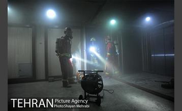 آتش سوزی در ساختمان سینوهه 12