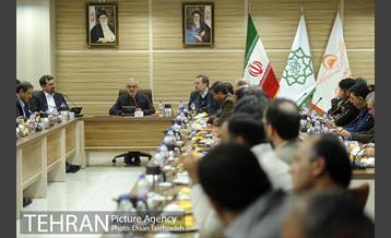 جلسه تکریم و معارفه مدیرعامل سازمان تاکسیرانی تهران