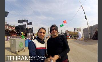 زائران مسیر کربلا  10