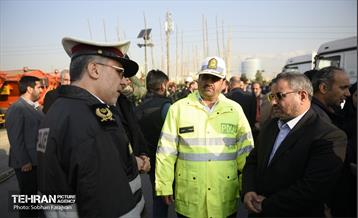 طرح زمستانه مشترک پلیس راهور و شهرداری تهران 35