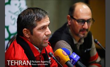 نشست خبری آتش سوزی ساختمان اداری میدان ولیعصر(عج) 2