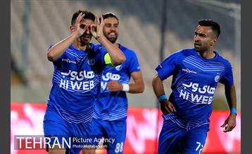 دیدار تیم های فوتبال استقلال و مس رفسنجان 9