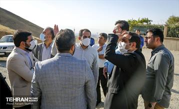 بازدید مدیر کل حریم شهرداری تهران از منطقه 5