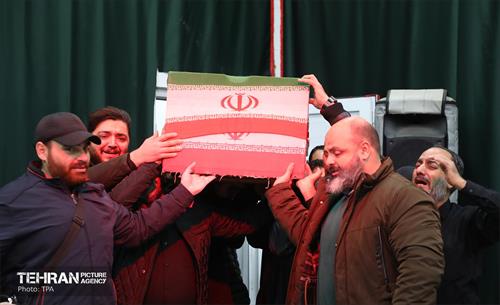 وداع با پیکر شهدای حافظان نظم و امنیت 46